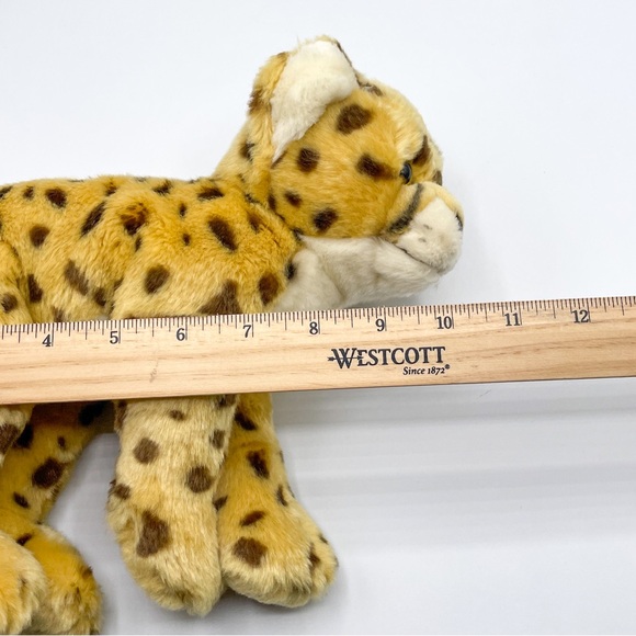 Webkinz Signature Cheetah Plush Realistic Cat Leopard Ganz Stuffed Animal 10inch - Picture 9 of 10